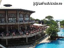 [P02] Aprox. aceeasi poza,cu 'focus' pe restaurant.Deasupra acestuia se vede terasa restaurantului Turqoise, rest. de sea-food,iar dedesubt pool-bar. » foto by cristina65
 - 
<span class="allrVoted glyphicon glyphicon-heart hidden" id="av271893"></span>
<a class="m-l-10 hidden" id="sv271893" onclick="voting_Foto_DelVot(,271893,10)" role="button">șterge vot <span class="glyphicon glyphicon-remove"></span></a>
<a id="v9271893" class=" c-red"  onclick="voting_Foto_SetVot(271893)" role="button"><span class="glyphicon glyphicon-heart-empty"></span> <b>LIKE</b> = Votează poza</a> <img class="hidden"  id="f271893W9" src="/imagini/loader.gif" border="0" /><span class="AjErrMes hidden" id="e271893ErM"></span>