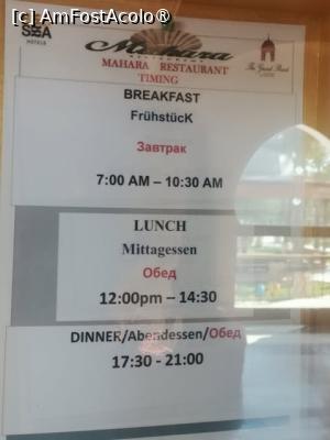 [P12] Programul restaurantului din Grand Resort » foto by dorgo
 - 
<span class="allrVoted glyphicon glyphicon-heart hidden" id="av1504862"></span>
<a class="m-l-10 hidden" id="sv1504862" onclick="voting_Foto_DelVot(,1504862,469)" role="button">șterge vot <span class="glyphicon glyphicon-remove"></span></a>
<a id="v91504862" class=" c-red"  onclick="voting_Foto_SetVot(1504862)" role="button"><span class="glyphicon glyphicon-heart-empty"></span> <b>LIKE</b> = Votează poza</a> <img class="hidden"  id="f1504862W9" src="/imagini/loader.gif" border="0" /><span class="AjErrMes hidden" id="e1504862ErM"></span>