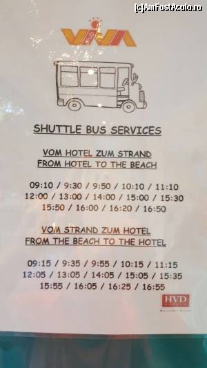 [P07] Aici puteti vedea programul de shuttle bus catre plaja privata » foto by dns*
 - 
<span class="allrVoted glyphicon glyphicon-heart hidden" id="av641980"></span>
<a class="m-l-10 hidden" id="sv641980" onclick="voting_Foto_DelVot(,641980,881)" role="button">șterge vot <span class="glyphicon glyphicon-remove"></span></a>
<a id="v9641980" class=" c-red"  onclick="voting_Foto_SetVot(641980)" role="button"><span class="glyphicon glyphicon-heart-empty"></span> <b>LIKE</b> = Votează poza</a> <img class="hidden"  id="f641980W9" src="/imagini/loader.gif" border="0" /><span class="AjErrMes hidden" id="e641980ErM"></span>