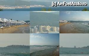 [P06] Hotelul este localizat in mijlocul unui golf. 
In primele 2 randuri de imagini se vede partea de nord a Sunny Beach, Sveti Vlas si Elenite, iar pe ultimul rand sunt orasul vechi Nessebar, portul Nessebar si orasul nou. 
Panorama golfului se intinde pe mai mult de trei sferturi de cerc.  » foto by adi_s
 - 
<span class="allrVoted glyphicon glyphicon-heart hidden" id="av462982"></span>
<a class="m-l-10 hidden" id="sv462982" onclick="voting_Foto_DelVot(,462982,1017)" role="button">șterge vot <span class="glyphicon glyphicon-remove"></span></a>
<a id="v9462982" class=" c-red"  onclick="voting_Foto_SetVot(462982)" role="button"><span class="glyphicon glyphicon-heart-empty"></span> <b>LIKE</b> = Votează poza</a> <img class="hidden"  id="f462982W9" src="/imagini/loader.gif" border="0" /><span class="AjErrMes hidden" id="e462982ErM"></span>
