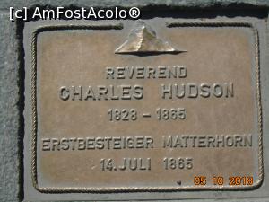 [P07] Placă memorială pentru Charles Hudson mort la coborârea de pe Matterhorn » foto by Mitica49
 - 
<span class="allrVoted glyphicon glyphicon-heart hidden" id="av1023667"></span>
<a class="m-l-10 hidden" id="sv1023667" onclick="voting_Foto_DelVot(,1023667,1236)" role="button">șterge vot <span class="glyphicon glyphicon-remove"></span></a>
<a id="v91023667" class=" c-red"  onclick="voting_Foto_SetVot(1023667)" role="button"><span class="glyphicon glyphicon-heart-empty"></span> <b>LIKE</b> = Votează poza</a> <img class="hidden"  id="f1023667W9" src="/imagini/loader.gif" border="0" /><span class="AjErrMes hidden" id="e1023667ErM"></span>