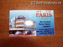 [P02] CARTEA DE VIZITA DE LA HOTELUL PARIS. » foto by roxana.david
 - 
<span class="allrVoted glyphicon glyphicon-heart hidden" id="av77493"></span>
<a class="m-l-10 hidden" id="sv77493" onclick="voting_Foto_DelVot(,77493,3064)" role="button">șterge vot <span class="glyphicon glyphicon-remove"></span></a>
<a id="v977493" class=" c-red"  onclick="voting_Foto_SetVot(77493)" role="button"><span class="glyphicon glyphicon-heart-empty"></span> <b>LIKE</b> = Votează poza</a> <img class="hidden"  id="f77493W9" src="/imagini/loader.gif" border="0" /><span class="AjErrMes hidden" id="e77493ErM"></span>