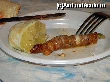 [P09] Un fel de mancare specific sicilian . Intestine de oaie infasurate pe o ceapa verde si fripte la gratar . Au gust de carnati si merita incercat . » foto by cronung
 - 
<span class="allrVoted glyphicon glyphicon-heart hidden" id="av20197"></span>
<a class="m-l-10 hidden" id="sv20197" onclick="voting_Foto_DelVot(,20197,3509)" role="button">șterge vot <span class="glyphicon glyphicon-remove"></span></a>
<a id="v920197" class=" c-red"  onclick="voting_Foto_SetVot(20197)" role="button"><span class="glyphicon glyphicon-heart-empty"></span> <b>LIKE</b> = Votează poza</a> <img class="hidden"  id="f20197W9" src="/imagini/loader.gif" border="0" /><span class="AjErrMes hidden" id="e20197ErM"></span>