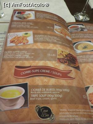 [P20] Filă din meniu - Restaurant Casa Bia.  » foto by tata123 🔱
 - 
<span class="allrVoted glyphicon glyphicon-heart hidden" id="av1042330"></span>
<a class="m-l-10 hidden" id="sv1042330" onclick="voting_Foto_DelVot(,1042330,4083)" role="button">șterge vot <span class="glyphicon glyphicon-remove"></span></a>
<a id="v91042330" class=" c-red"  onclick="voting_Foto_SetVot(1042330)" role="button"><span class="glyphicon glyphicon-heart-empty"></span> <b>LIKE</b> = Votează poza</a> <img class="hidden"  id="f1042330W9" src="/imagini/loader.gif" border="0" /><span class="AjErrMes hidden" id="e1042330ErM"></span>