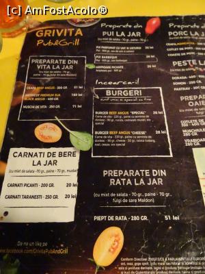 [P19] Meniu - Grivița Pub & Grill.  » foto by tata123 🔱
 - 
<span class="allrVoted glyphicon glyphicon-heart hidden" id="av1146196"></span>
<a class="m-l-10 hidden" id="sv1146196" onclick="voting_Foto_DelVot(,1146196,4083)" role="button">șterge vot <span class="glyphicon glyphicon-remove"></span></a>
<a id="v91146196" class=" c-red"  onclick="voting_Foto_SetVot(1146196)" role="button"><span class="glyphicon glyphicon-heart-empty"></span> <b>LIKE</b> = Votează poza</a> <img class="hidden"  id="f1146196W9" src="/imagini/loader.gif" border="0" /><span class="AjErrMes hidden" id="e1146196ErM"></span>