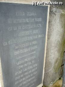 [P10] Castelul Iulia Hasdeu - Muzeul memorial B.P.Hasdeu, inscriptiile cu legi de pe tronul din dreapta » foto by magdalena
 - 
<span class="allrVoted glyphicon glyphicon-heart hidden" id="av78502"></span>
<a class="m-l-10 hidden" id="sv78502" onclick="voting_Foto_DelVot(,78502,4329)" role="button">șterge vot <span class="glyphicon glyphicon-remove"></span></a>
<a id="v978502" class=" c-red"  onclick="voting_Foto_SetVot(78502)" role="button"><span class="glyphicon glyphicon-heart-empty"></span> <b>LIKE</b> = Votează poza</a> <img class="hidden"  id="f78502W9" src="/imagini/loader.gif" border="0" /><span class="AjErrMes hidden" id="e78502ErM"></span>