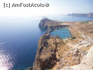 [P38] St. Paul bay, vedere de la castelul din Lindos.  » foto by maryka
 - 
<span class="allrVoted glyphicon glyphicon-heart hidden" id="av883328"></span>
<a class="m-l-10 hidden" id="sv883328" onclick="voting_Foto_DelVot(,883328,4364)" role="button">șterge vot <span class="glyphicon glyphicon-remove"></span></a>
<a id="v9883328" class=" c-red"  onclick="voting_Foto_SetVot(883328)" role="button"><span class="glyphicon glyphicon-heart-empty"></span> <b>LIKE</b> = Votează poza</a> <img class="hidden"  id="f883328W9" src="/imagini/loader.gif" border="0" /><span class="AjErrMes hidden" id="e883328ErM"></span>