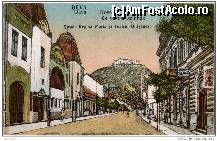 [P33] Poza-gravura veche de pe net. Este strada pietonala si Teatrul Orasenesc, devenit ulterior Teatrul de Estrada si apoi Teatrul Municipal - vezi poza 19 de mai sus. » foto by presario <span class="label label-default labelC_thin small">NEVOTABILĂ</span>
