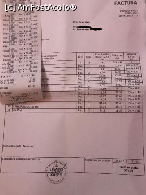 [P49] Factura pentru întreaga noastră consumație, două cine, un prânz, plus câteva sucuri și cafele consumate între mese. » foto by krisstinna
 - 
<span class="allrVoted glyphicon glyphicon-heart hidden" id="av1209771"></span>
<a class="m-l-10 hidden" id="sv1209771" onclick="voting_Foto_DelVot(,1209771,4690)" role="button">șterge vot <span class="glyphicon glyphicon-remove"></span></a>
<a id="v91209771" class=" c-red"  onclick="voting_Foto_SetVot(1209771)" role="button"><span class="glyphicon glyphicon-heart-empty"></span> <b>LIKE</b> = Votează poza</a> <img class="hidden"  id="f1209771W9" src="/imagini/loader.gif" border="0" /><span class="AjErrMes hidden" id="e1209771ErM"></span>