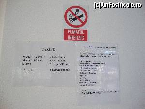 [P33] 2. Ștrandul Hotelului Oltul - Câteva tarife pentru alte posibilități de relaxare din incinta ștrandului: masaj, saună ori jacuzzi.  » foto by Floryn81
 - 
<span class="allrVoted glyphicon glyphicon-heart hidden" id="av680490"></span>
<a class="m-l-10 hidden" id="sv680490" onclick="voting_Foto_DelVot(,680490,4859)" role="button">șterge vot <span class="glyphicon glyphicon-remove"></span></a>
<a id="v9680490" class=" c-red"  onclick="voting_Foto_SetVot(680490)" role="button"><span class="glyphicon glyphicon-heart-empty"></span> <b>LIKE</b> = Votează poza</a> <img class="hidden"  id="f680490W9" src="/imagini/loader.gif" border="0" /><span class="AjErrMes hidden" id="e680490ErM"></span>