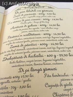 [P39] Menu la ”Cârciuma Veche” din Iași. Aveți traducerea sub fiecare fel » foto by Yersinia Pestis
 - 
<span class="allrVoted glyphicon glyphicon-heart hidden" id="av961412"></span>
<a class="m-l-10 hidden" id="sv961412" onclick="voting_Foto_DelVot(,961412,5091)" role="button">șterge vot <span class="glyphicon glyphicon-remove"></span></a>
<a id="v9961412" class=" c-red"  onclick="voting_Foto_SetVot(961412)" role="button"><span class="glyphicon glyphicon-heart-empty"></span> <b>LIKE</b> = Votează poza</a> <img class="hidden"  id="f961412W9" src="/imagini/loader.gif" border="0" /><span class="AjErrMes hidden" id="e961412ErM"></span>