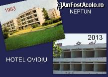 [P01] Hotelul Ovidiu, comparativ, în anul 1983 (când am stat eu la el) şi în anul 2013 (când am surprins un detaliu). Şi cât de sublim se aprindea odinioară acea firmă, azi distrusă!... Dar vremurile au trecut inexorabil...  » foto by Neptunus
 - 
<span class="allrVoted glyphicon glyphicon-heart hidden" id="av483216"></span>
<a class="m-l-10 hidden" id="sv483216" onclick="voting_Foto_DelVot(,483216,5218)" role="button">șterge vot <span class="glyphicon glyphicon-remove"></span></a>
<a id="v9483216" class=" c-red"  onclick="voting_Foto_SetVot(483216)" role="button"><span class="glyphicon glyphicon-heart-empty"></span> <b>LIKE</b> = Votează poza</a> <img class="hidden"  id="f483216W9" src="/imagini/loader.gif" border="0" /><span class="AjErrMes hidden" id="e483216ErM"></span>
