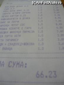 [P21] Ruse - la Restaurantul Happy - nota de plata » foto by Diaura*
 - 
<span class="allrVoted glyphicon glyphicon-heart hidden" id="av69959"></span>
<a class="m-l-10 hidden" id="sv69959" onclick="voting_Foto_DelVot(,69959,5493)" role="button">șterge vot <span class="glyphicon glyphicon-remove"></span></a>
<a id="v969959" class=" c-red"  onclick="voting_Foto_SetVot(69959)" role="button"><span class="glyphicon glyphicon-heart-empty"></span> <b>LIKE</b> = Votează poza</a> <img class="hidden"  id="f69959W9" src="/imagini/loader.gif" border="0" /><span class="AjErrMes hidden" id="e69959ErM"></span>