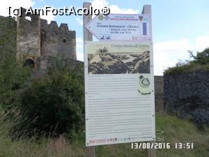 [P11] Panou informativ la Cetatea Șoimoș » foto by ungureanica
 - 
<span class="allrVoted glyphicon glyphicon-heart hidden" id="av796770"></span>
<a class="m-l-10 hidden" id="sv796770" onclick="voting_Foto_DelVot(,796770,5539)" role="button">șterge vot <span class="glyphicon glyphicon-remove"></span></a>
<a id="v9796770" class=" c-red"  onclick="voting_Foto_SetVot(796770)" role="button"><span class="glyphicon glyphicon-heart-empty"></span> <b>LIKE</b> = Votează poza</a> <img class="hidden"  id="f796770W9" src="/imagini/loader.gif" border="0" /><span class="AjErrMes hidden" id="e796770ErM"></span>