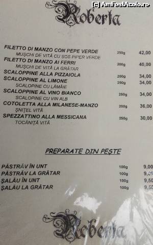 [P20] Pizzeria Roberta - Alba Iulia, de prin meniu... vită şi peşte.  » foto by bogumil
 - 
<span class="allrVoted glyphicon glyphicon-heart hidden" id="av583395"></span>
<a class="m-l-10 hidden" id="sv583395" onclick="voting_Foto_DelVot(,583395,5567)" role="button">șterge vot <span class="glyphicon glyphicon-remove"></span></a>
<a id="v9583395" class=" c-red"  onclick="voting_Foto_SetVot(583395)" role="button"><span class="glyphicon glyphicon-heart-empty"></span> <b>LIKE</b> = Votează poza</a> <img class="hidden"  id="f583395W9" src="/imagini/loader.gif" border="0" /><span class="AjErrMes hidden" id="e583395ErM"></span>
