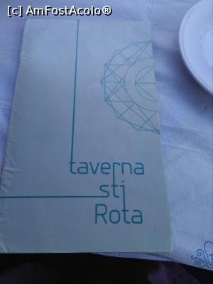 [P63] Taverna Sti Rota: coperta meniului » foto by Carmen Ion
 - 
<span class="allrVoted glyphicon glyphicon-heart hidden" id="av1067742"></span>
<a class="m-l-10 hidden" id="sv1067742" onclick="voting_Foto_DelVot(,1067742,5571)" role="button">șterge vot <span class="glyphicon glyphicon-remove"></span></a>
<a id="v91067742" class=" c-red"  onclick="voting_Foto_SetVot(1067742)" role="button"><span class="glyphicon glyphicon-heart-empty"></span> <b>LIKE</b> = Votează poza</a> <img class="hidden"  id="f1067742W9" src="/imagini/loader.gif" border="0" /><span class="AjErrMes hidden" id="e1067742ErM"></span>