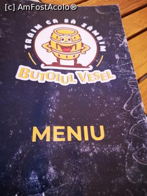 [P25] Butoiul Vesel; meniu » foto by crismis
 - 
<span class="allrVoted glyphicon glyphicon-heart hidden" id="av1331219"></span>
<a class="m-l-10 hidden" id="sv1331219" onclick="voting_Foto_DelVot(,1331219,5780)" role="button">șterge vot <span class="glyphicon glyphicon-remove"></span></a>
<a id="v91331219" class=" c-red"  onclick="voting_Foto_SetVot(1331219)" role="button"><span class="glyphicon glyphicon-heart-empty"></span> <b>LIKE</b> = Votează poza</a> <img class="hidden"  id="f1331219W9" src="/imagini/loader.gif" border="0" /><span class="AjErrMes hidden" id="e1331219ErM"></span>
