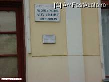 [P05] Muzeul Memorial Ady Endre - placa de la intrarea în muzeu. » foto by creivean
 - 
<span class="allrVoted glyphicon glyphicon-heart hidden" id="av95113"></span>
<a class="m-l-10 hidden" id="sv95113" onclick="voting_Foto_DelVot(,95113,6275)" role="button">șterge vot <span class="glyphicon glyphicon-remove"></span></a>
<a id="v995113" class=" c-red"  onclick="voting_Foto_SetVot(95113)" role="button"><span class="glyphicon glyphicon-heart-empty"></span> <b>LIKE</b> = Votează poza</a> <img class="hidden"  id="f95113W9" src="/imagini/loader.gif" border="0" /><span class="AjErrMes hidden" id="e95113ErM"></span>