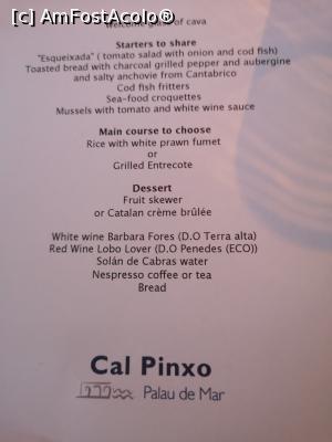 [P02] Restaurant Cal Pinxo; meniul personalizat pentru grupul nostru » foto by crismis
 - 
<span class="allrVoted glyphicon glyphicon-heart hidden" id="av1142652"></span>
<a class="m-l-10 hidden" id="sv1142652" onclick="voting_Foto_DelVot(,1142652,6706)" role="button">șterge vot <span class="glyphicon glyphicon-remove"></span></a>
<a id="v91142652" class=" c-red"  onclick="voting_Foto_SetVot(1142652)" role="button"><span class="glyphicon glyphicon-heart-empty"></span> <b>LIKE</b> = Votează poza</a> <img class="hidden"  id="f1142652W9" src="/imagini/loader.gif" border="0" /><span class="AjErrMes hidden" id="e1142652ErM"></span>
