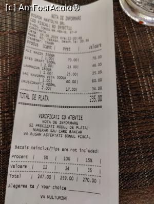[P17] Bosfor Restaurant; nota de plată » foto by crismis
 - 
<span class="allrVoted glyphicon glyphicon-heart hidden" id="av1460196"></span>
<a class="m-l-10 hidden" id="sv1460196" onclick="voting_Foto_DelVot(,1460196,6877)" role="button">șterge vot <span class="glyphicon glyphicon-remove"></span></a>
<a id="v91460196" class=" c-red"  onclick="voting_Foto_SetVot(1460196)" role="button"><span class="glyphicon glyphicon-heart-empty"></span> <b>LIKE</b> = Votează poza</a> <img class="hidden"  id="f1460196W9" src="/imagini/loader.gif" border="0" /><span class="AjErrMes hidden" id="e1460196ErM"></span>