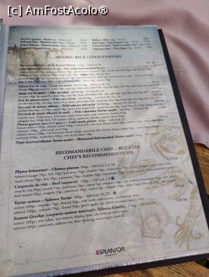 [P31] Bistro Esplanada; selecțiuni din meniu » foto by crismis
 - 
<span class="allrVoted glyphicon glyphicon-heart hidden" id="av1460210"></span>
<a class="m-l-10 hidden" id="sv1460210" onclick="voting_Foto_DelVot(,1460210,6877)" role="button">șterge vot <span class="glyphicon glyphicon-remove"></span></a>
<a id="v91460210" class=" c-red"  onclick="voting_Foto_SetVot(1460210)" role="button"><span class="glyphicon glyphicon-heart-empty"></span> <b>LIKE</b> = Votează poza</a> <img class="hidden"  id="f1460210W9" src="/imagini/loader.gif" border="0" /><span class="AjErrMes hidden" id="e1460210ErM"></span>