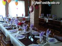 [P24] sala de mese, amenajata pentru botez » foto by silvia tudoran
 - 
<span class="allrVoted glyphicon glyphicon-heart hidden" id="av363517"></span>
<a class="m-l-10 hidden" id="sv363517" onclick="voting_Foto_DelVot(,363517,7152)" role="button">șterge vot <span class="glyphicon glyphicon-remove"></span></a>
<a id="v9363517" class=" c-red"  onclick="voting_Foto_SetVot(363517)" role="button"><span class="glyphicon glyphicon-heart-empty"></span> <b>LIKE</b> = Votează poza</a> <img class="hidden"  id="f363517W9" src="/imagini/loader.gif" border="0" /><span class="AjErrMes hidden" id="e363517ErM"></span>