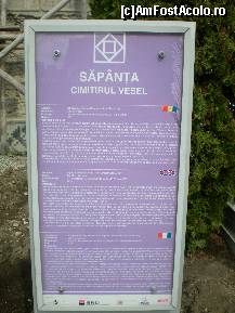 [P10] Cimitirul vesel Sapanta - panoul turistic cu scurte descrieri. » foto by presario
 - 
<span class="allrVoted glyphicon glyphicon-heart hidden" id="av61899"></span>
<a class="m-l-10 hidden" id="sv61899" onclick="voting_Foto_DelVot(,61899,7494)" role="button">șterge vot <span class="glyphicon glyphicon-remove"></span></a>
<a id="v961899" class=" c-red"  onclick="voting_Foto_SetVot(61899)" role="button"><span class="glyphicon glyphicon-heart-empty"></span> <b>LIKE</b> = Votează poza</a> <img class="hidden"  id="f61899W9" src="/imagini/loader.gif" border="0" /><span class="AjErrMes hidden" id="e61899ErM"></span>