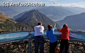 [P12] Pe platforma Adlerhorst de pe vârful Gschöllkopf, muntele Rofan. Zona Achensee, Tirol, Austria.  » foto by traian.leuca † <span class="label label-default labelC_thin small">NEVOTABILĂ</span>