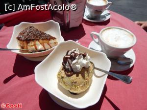 [P27] Torta Belvedere, Tartufo di pistacchio (cel în prim-plan) și două cappuccino.  » foto by Costi
 - 
<span class="allrVoted glyphicon glyphicon-heart hidden" id="av850108"></span>
<a class="m-l-10 hidden" id="sv850108" onclick="voting_Foto_DelVot(,850108,8924)" role="button">șterge vot <span class="glyphicon glyphicon-remove"></span></a>
<a id="v9850108" class=" c-red"  onclick="voting_Foto_SetVot(850108)" role="button"><span class="glyphicon glyphicon-heart-empty"></span> <b>LIKE</b> = Votează poza</a> <img class="hidden"  id="f850108W9" src="/imagini/loader.gif" border="0" /><span class="AjErrMes hidden" id="e850108ErM"></span>