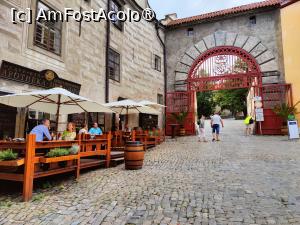 [P04] Poarta Roșie (de intrare pe domeniul castelului); în stânga, vechea farmacie transformată în restaurant » foto by crismis
 - 
<span class="allrVoted glyphicon glyphicon-heart hidden" id="av1410570"></span>
<a class="m-l-10 hidden" id="sv1410570" onclick="voting_Foto_DelVot(,1410570,10138)" role="button">șterge vot <span class="glyphicon glyphicon-remove"></span></a>
<a id="v91410570" class=" c-red"  onclick="voting_Foto_SetVot(1410570)" role="button"><span class="glyphicon glyphicon-heart-empty"></span> <b>LIKE</b> = Votează poza</a> <img class="hidden"  id="f1410570W9" src="/imagini/loader.gif" border="0" /><span class="AjErrMes hidden" id="e1410570ErM"></span>