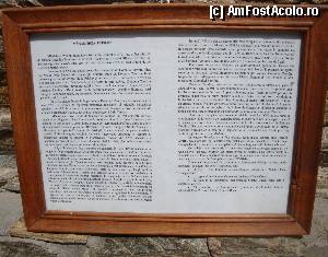 [P41] Mănăstirea Prislop: istoria bisericii monahale afișată la intrare ăn sfântul lăcaș » foto by mariana.olaru
 - 
<span class="allrVoted glyphicon glyphicon-heart hidden" id="av386065"></span>
<a class="m-l-10 hidden" id="sv386065" onclick="voting_Foto_DelVot(,386065,11234)" role="button">șterge vot <span class="glyphicon glyphicon-remove"></span></a>
<a id="v9386065" class=" c-red"  onclick="voting_Foto_SetVot(386065)" role="button"><span class="glyphicon glyphicon-heart-empty"></span> <b>LIKE</b> = Votează poza</a> <img class="hidden"  id="f386065W9" src="/imagini/loader.gif" border="0" /><span class="AjErrMes hidden" id="e386065ErM"></span>