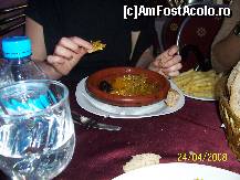 [P04] Un tajin delicios. Mancat cu mana, evident. Nu este la restaurantul hotelului, dar cum nu am mai multe poze de la hotel, este pentru 'ambientare' :) » foto by alinaro
 - 
<span class="allrVoted glyphicon glyphicon-heart hidden" id="av305536"></span>
<a class="m-l-10 hidden" id="sv305536" onclick="voting_Foto_DelVot(,305536,11283)" role="button">șterge vot <span class="glyphicon glyphicon-remove"></span></a>
<a id="v9305536" class=" c-red"  onclick="voting_Foto_SetVot(305536)" role="button"><span class="glyphicon glyphicon-heart-empty"></span> <b>LIKE</b> = Votează poza</a> <img class="hidden"  id="f305536W9" src="/imagini/loader.gif" border="0" /><span class="AjErrMes hidden" id="e305536ErM"></span>