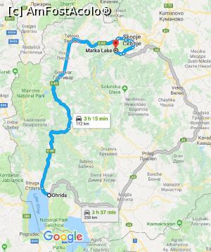 [P33] Drumul de întoarcere la Sopje. Cu gri, drumul pe care am venit către Ohrid.  » foto by puiutea <span class="label label-default labelC_thin small">NEVOTABILĂ</span>