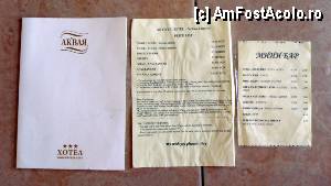[P18] Hotel Akvaya - preţurile camerelor şi de la minibar; foarte rezonabile, aş adăuga eu.  » foto by Dragoș_MD
 - 
<span class="allrVoted glyphicon glyphicon-heart hidden" id="av353741"></span>
<a class="m-l-10 hidden" id="sv353741" onclick="voting_Foto_DelVot(,353741,12340)" role="button">șterge vot <span class="glyphicon glyphicon-remove"></span></a>
<a id="v9353741" class=" c-red"  onclick="voting_Foto_SetVot(353741)" role="button"><span class="glyphicon glyphicon-heart-empty"></span> <b>LIKE</b> = Votează poza</a> <img class="hidden"  id="f353741W9" src="/imagini/loader.gif" border="0" /><span class="AjErrMes hidden" id="e353741ErM"></span>