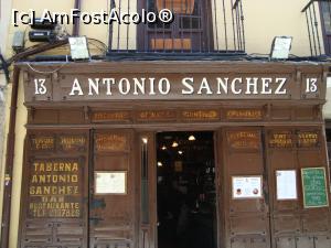 [P01] Taverna muzeu a lui Antonio Sanchez, un toreador e cea mai veche din Spania -1830 e in Lavapies » foto by mireille
 - 
<span class="allrVoted glyphicon glyphicon-heart hidden" id="av714057"></span>
<a class="m-l-10 hidden" id="sv714057" onclick="voting_Foto_DelVot(,714057,12730)" role="button">șterge vot <span class="glyphicon glyphicon-remove"></span></a>
<a id="v9714057" class=" c-red"  onclick="voting_Foto_SetVot(714057)" role="button"><span class="glyphicon glyphicon-heart-empty"></span> <b>LIKE</b> = Votează poza</a> <img class="hidden"  id="f714057W9" src="/imagini/loader.gif" border="0" /><span class="AjErrMes hidden" id="e714057ErM"></span>