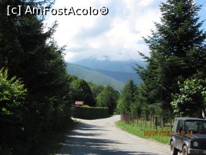[P02] Soseaua este asfaltata inca 2 Km (Valea Avrigului) incepand de la Pensiunea Ghiocelul ori Natura dupa care trebuie condus cu grija. Am incercat si plimbarea pe jos numai ca si in zona este foarte cald si am renuntat. Muntii care se vad in foto sunt destul de departe de locul unde ne aflam noi cazati » foto by Sandibell
 - 
<span class="allrVoted glyphicon glyphicon-heart hidden" id="av887705"></span>
<a class="m-l-10 hidden" id="sv887705" onclick="voting_Foto_DelVot(,887705,13169)" role="button">șterge vot <span class="glyphicon glyphicon-remove"></span></a>
<a id="v9887705" class=" c-red"  onclick="voting_Foto_SetVot(887705)" role="button"><span class="glyphicon glyphicon-heart-empty"></span> <b>LIKE</b> = Votează poza</a> <img class="hidden"  id="f887705W9" src="/imagini/loader.gif" border="0" /><span class="AjErrMes hidden" id="e887705ErM"></span>
