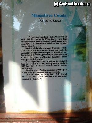 [P15] Mănăstirea Coșula: mic istoric afișat la pangar » foto by mariana.olaru
 - 
<span class="allrVoted glyphicon glyphicon-heart hidden" id="av421015"></span>
<a class="m-l-10 hidden" id="sv421015" onclick="voting_Foto_DelVot(,421015,14160)" role="button">șterge vot <span class="glyphicon glyphicon-remove"></span></a>
<a id="v9421015" class=" c-red"  onclick="voting_Foto_SetVot(421015)" role="button"><span class="glyphicon glyphicon-heart-empty"></span> <b>LIKE</b> = Votează poza</a> <img class="hidden"  id="f421015W9" src="/imagini/loader.gif" border="0" /><span class="AjErrMes hidden" id="e421015ErM"></span>