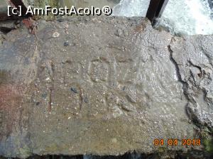 [P23] 1593 - marturie inscriptionata pe cimentul stavilarului de la moara Firiz » foto by Denisa13
 - 
<span class="allrVoted glyphicon glyphicon-heart hidden" id="av957532"></span>
<a class="m-l-10 hidden" id="sv957532" onclick="voting_Foto_DelVot(,957532,15101)" role="button">șterge vot <span class="glyphicon glyphicon-remove"></span></a>
<a id="v9957532" class=" c-red"  onclick="voting_Foto_SetVot(957532)" role="button"><span class="glyphicon glyphicon-heart-empty"></span> <b>LIKE</b> = Votează poza</a> <img class="hidden"  id="f957532W9" src="/imagini/loader.gif" border="0" /><span class="AjErrMes hidden" id="e957532ErM"></span>