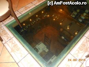 [P03] Castello Restaurant - Prin podeaua de sticlă se poate vedea crama.  » foto by iulianic
 - 
<span class="allrVoted glyphicon glyphicon-heart hidden" id="av678769"></span>
<a class="m-l-10 hidden" id="sv678769" onclick="voting_Foto_DelVot(,678769,17099)" role="button">șterge vot <span class="glyphicon glyphicon-remove"></span></a>
<a id="v9678769" class=" c-red"  onclick="voting_Foto_SetVot(678769)" role="button"><span class="glyphicon glyphicon-heart-empty"></span> <b>LIKE</b> = Votează poza</a> <img class="hidden"  id="f678769W9" src="/imagini/loader.gif" border="0" /><span class="AjErrMes hidden" id="e678769ErM"></span>