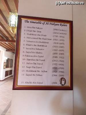 [P41] Al Ain, Muzeul Palatul Şeicului Zayed, Familia Al Nahyan este la conducerea emiratului din secolul XVIII » foto by mprofeanu
 - 
<span class="allrVoted glyphicon glyphicon-heart hidden" id="av630812"></span>
<a class="m-l-10 hidden" id="sv630812" onclick="voting_Foto_DelVot(,630812,18644)" role="button">șterge vot <span class="glyphicon glyphicon-remove"></span></a>
<a id="v9630812" class=" c-red"  onclick="voting_Foto_SetVot(630812)" role="button"><span class="glyphicon glyphicon-heart-empty"></span> <b>LIKE</b> = Votează poza</a> <img class="hidden"  id="f630812W9" src="/imagini/loader.gif" border="0" /><span class="AjErrMes hidden" id="e630812ErM"></span>