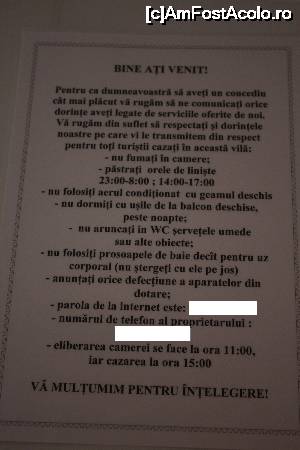 [P01] Mi s-a parut politicos modul în care proprietarul ne-a comunicat regulile casei.  » foto by Bia710
 - 
<span class="allrVoted glyphicon glyphicon-heart hidden" id="av664190"></span>
<a class="m-l-10 hidden" id="sv664190" onclick="voting_Foto_DelVot(,664190,19268)" role="button">șterge vot <span class="glyphicon glyphicon-remove"></span></a>
<a id="v9664190" class=" c-red"  onclick="voting_Foto_SetVot(664190)" role="button"><span class="glyphicon glyphicon-heart-empty"></span> <b>LIKE</b> = Votează poza</a> <img class="hidden"  id="f664190W9" src="/imagini/loader.gif" border="0" /><span class="AjErrMes hidden" id="e664190ErM"></span>