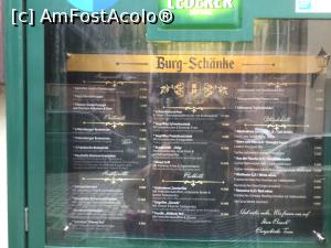 [P03] Restaurant Burgschenke - din pacate batea soarele, insa oricm, meniul e de intels doar pentru cunoscatorii de germana » foto by mishu
 - 
<span class="allrVoted glyphicon glyphicon-heart hidden" id="av1174187"></span>
<a class="m-l-10 hidden" id="sv1174187" onclick="voting_Foto_DelVot(,1174187,20393)" role="button">șterge vot <span class="glyphicon glyphicon-remove"></span></a>
<a id="v91174187" class=" c-red"  onclick="voting_Foto_SetVot(1174187)" role="button"><span class="glyphicon glyphicon-heart-empty"></span> <b>LIKE</b> = Votează poza</a> <img class="hidden"  id="f1174187W9" src="/imagini/loader.gif" border="0" /><span class="AjErrMes hidden" id="e1174187ErM"></span>