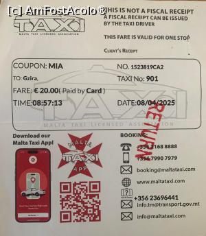 [P06] Chitanța pentru Taxiul Slima - Aeroport, care a venit cu jumătate de oră mai devreme și ne-a așteptat. » foto by apolegio
 - 
<span class="allrVoted glyphicon glyphicon-heart hidden" id="av1481165"></span>
<a class="m-l-10 hidden" id="sv1481165" onclick="voting_Foto_DelVot(,1481165,21813)" role="button">șterge vot <span class="glyphicon glyphicon-remove"></span></a>
<a id="v91481165" class=" c-red"  onclick="voting_Foto_SetVot(1481165)" role="button"><span class="glyphicon glyphicon-heart-empty"></span> <b>LIKE</b> = Votează poza</a> <img class="hidden"  id="f1481165W9" src="/imagini/loader.gif" border="0" /><span class="AjErrMes hidden" id="e1481165ErM"></span>