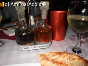 [P17] Laganas - Mythos Taverna. Vinul casei și parola WIFI pe olivieră.  » foto by iulianic
 - 
<span class="allrVoted glyphicon glyphicon-heart hidden" id="av905510"></span>
<a class="m-l-10 hidden" id="sv905510" onclick="voting_Foto_DelVot(,905510,22236)" role="button">șterge vot <span class="glyphicon glyphicon-remove"></span></a>
<a id="v9905510" class=" c-red"  onclick="voting_Foto_SetVot(905510)" role="button"><span class="glyphicon glyphicon-heart-empty"></span> <b>LIKE</b> = Votează poza</a> <img class="hidden"  id="f905510W9" src="/imagini/loader.gif" border="0" /><span class="AjErrMes hidden" id="e905510ErM"></span>