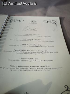 [P22] Hotel Palace; selecțiuni din meniu » foto by crismis
 - 
<span class="allrVoted glyphicon glyphicon-heart hidden" id="av1278564"></span>
<a class="m-l-10 hidden" id="sv1278564" onclick="voting_Foto_DelVot(,1278564,22516)" role="button">șterge vot <span class="glyphicon glyphicon-remove"></span></a>
<a id="v91278564" class=" c-red"  onclick="voting_Foto_SetVot(1278564)" role="button"><span class="glyphicon glyphicon-heart-empty"></span> <b>LIKE</b> = Votează poza</a> <img class="hidden"  id="f1278564W9" src="/imagini/loader.gif" border="0" /><span class="AjErrMes hidden" id="e1278564ErM"></span>