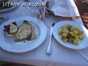 [P10] Deliciosul 'peste spada', la terasa restaurantului Gabbianno, unde fata de masa'Coperta' se taxeaza cu 2 euro de persoana. Ha, ha, ha!  » foto by bica adriana
 - 
<span class="allrVoted glyphicon glyphicon-heart hidden" id="av918998"></span>
<a class="m-l-10 hidden" id="sv918998" onclick="voting_Foto_DelVot(,918998,22831)" role="button">șterge vot <span class="glyphicon glyphicon-remove"></span></a>
<a id="v9918998" class=" c-red"  onclick="voting_Foto_SetVot(918998)" role="button"><span class="glyphicon glyphicon-heart-empty"></span> <b>LIKE</b> = Votează poza</a> <img class="hidden"  id="f918998W9" src="/imagini/loader.gif" border="0" /><span class="AjErrMes hidden" id="e918998ErM"></span>