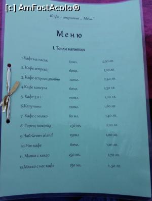 [P02] Cafe-aperitv Mina, prima pagină din meniu » foto by Dragoș_MD
 - 
<span class="allrVoted glyphicon glyphicon-heart hidden" id="av917070"></span>
<a class="m-l-10 hidden" id="sv917070" onclick="voting_Foto_DelVot(,917070,22940)" role="button">șterge vot <span class="glyphicon glyphicon-remove"></span></a>
<a id="v9917070" class=" c-red"  onclick="voting_Foto_SetVot(917070)" role="button"><span class="glyphicon glyphicon-heart-empty"></span> <b>LIKE</b> = Votează poza</a> <img class="hidden"  id="f917070W9" src="/imagini/loader.gif" border="0" /><span class="AjErrMes hidden" id="e917070ErM"></span>