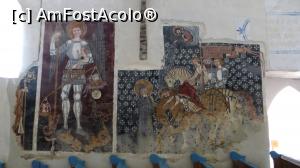 [P11] Picturi pe peretele sudic. În stânga Arhanghelul Mihail cu balanța justiției în mână. În dreapta soldatul roman Saul care la vederea lui Isus se convertește instantaneu, din asupritor devenind adept și mai apoi apostolul Pavel (Paul)  » foto by Lucien
 - 
<span class="allrVoted glyphicon glyphicon-heart hidden" id="av966990"></span>
<a class="m-l-10 hidden" id="sv966990" onclick="voting_Foto_DelVot(,966990,23738)" role="button">șterge vot <span class="glyphicon glyphicon-remove"></span></a>
<a id="v9966990" class=" c-red"  onclick="voting_Foto_SetVot(966990)" role="button"><span class="glyphicon glyphicon-heart-empty"></span> <b>LIKE</b> = Votează poza</a> <img class="hidden"  id="f966990W9" src="/imagini/loader.gif" border="0" /><span class="AjErrMes hidden" id="e966990ErM"></span>
