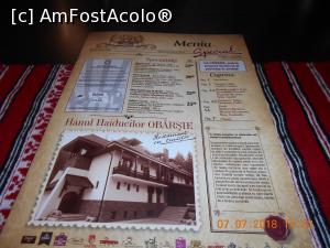 [P10] meniul restaurantului Hanul Haiducilor » foto by zlatna
 - 
<span class="allrVoted glyphicon glyphicon-heart hidden" id="av1004276"></span>
<a class="m-l-10 hidden" id="sv1004276" onclick="voting_Foto_DelVot(,1004276,24239)" role="button">șterge vot <span class="glyphicon glyphicon-remove"></span></a>
<a id="v91004276" class=" c-red"  onclick="voting_Foto_SetVot(1004276)" role="button"><span class="glyphicon glyphicon-heart-empty"></span> <b>LIKE</b> = Votează poza</a> <img class="hidden"  id="f1004276W9" src="/imagini/loader.gif" border="0" /><span class="AjErrMes hidden" id="e1004276ErM"></span>