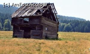 [P07] Stâna veche, abandonată, situată în zona de creastă (marcajul turistic bandă albastră) exact între drumul județean de acces (în spatele nostru) și tinovul Luci care se vede în față, înspre dreapta » foto by Lucien
 - 
<span class="allrVoted glyphicon glyphicon-heart hidden" id="av812051"></span>
<a class="m-l-10 hidden" id="sv812051" onclick="voting_Foto_DelVot(,812051,24266)" role="button">șterge vot <span class="glyphicon glyphicon-remove"></span></a>
<a id="v9812051" class=" c-red"  onclick="voting_Foto_SetVot(812051)" role="button"><span class="glyphicon glyphicon-heart-empty"></span> <b>LIKE</b> = Votează poza</a> <img class="hidden"  id="f812051W9" src="/imagini/loader.gif" border="0" /><span class="AjErrMes hidden" id="e812051ErM"></span>